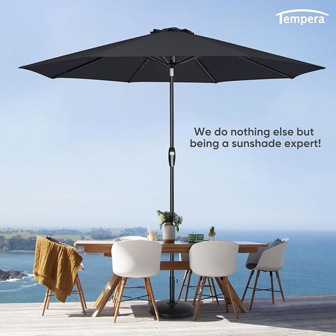 Tempera Patio Market Outdoor Table Umbrella - Image 7