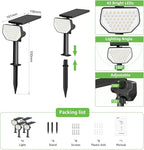 Lepro Solar Decorative Spot Lights 4 Pack, Warm White Accent Lights - Image 8