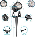 All-in-One Low Voltage Landscape Lighting Kit, 8 Pack Landscape Lights - Image 7