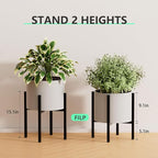 Urban Deco Adjustable Metal Plant Stand Outdoor & Indoor Planter - Image 8