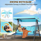3 in 1 Outdoor Porch Swing - Image 3