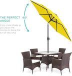 Best Choice Products 7.5ft Heavy-Duty Round Outdoor Market Table Patio Umbrella - Image 2