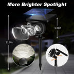 Solar Spot Lights Outdoor Waterproof IP68, RGB Colors Changing Solar Lights - Image 8