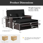 Tangkula Patio Rattan Daybed - Image 4