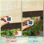 90% Shade Cloth Sun Shade Fabric Privacy Screen Shade Cover - Image 4