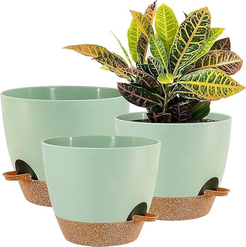 10/9/8 inch Self Watering Pots by UOUZ