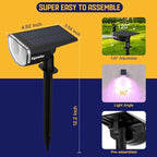 Kyosho Solar Spot Lights Outdoor, IP67 Waterproof Solar Lights - Image 8