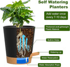 Self Watering Pots, 4 inch Flower Pots - Image 4