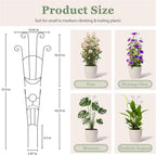 2 Pack 32.6'' Taller Plant Trellis - Image 2