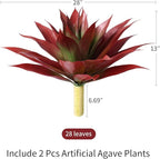 Ivydale Outdoor Faux Plants, Large Fake Plants Realistic Greenery UV Resistant - Image 2