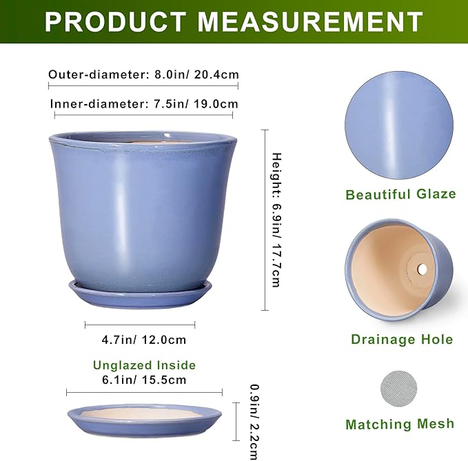Ceramic Pots for Plants - Image 2