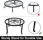 yosager 4 Pack Metal Plant Stands - Image 5