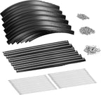 Land Guard 8×2×1.5ft Galvanized Raised Garden Bed Kit, Raised Garden Boxes - Image 3