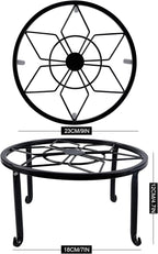 yosager 4 Pack Metal Plant Stands - Image 3