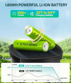 Solar Pathway Lights Outdoor 2 Pack, Bright Solar Path Lights Outside Waterproof - Image 4