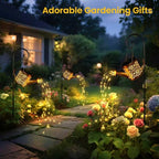 Solar Garden Lights Outdoor Decoration, Metal Solar Watering Can Lights Outdoor - Image 7