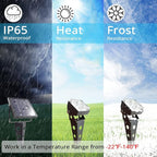 Solar Spot Lights Outdoor Waterproof IP65 Landscape Spotlights - Image 5