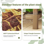 Plant Stand Indoor with Grow Light 14 tiers Large Plant Shelf - Image 5