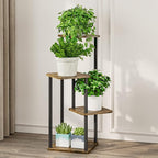 AZERPIAN Plant Stand 4 Tier Indoor Metal Flower Shelf - Image 2