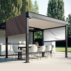 Universal Pergola Replacement Canopy Outdoor Canopy Shade Cover Waterproof by Wowangce
