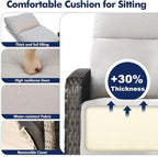 Outdoor Recliner Chair, Wicker Patio Recliners - Image 4