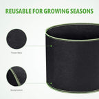 Delxo Garden Grow Bags 1 Gallon 10 Pack Plant Growing Bags Small Fabric Pots - Image 3
