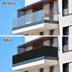 UPGRADE Privacy Screen 3' x 16' Fence Commercial Shade Cover - Image 3