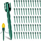 60 Pcs 5 Inch Christmas Light Stakes Universal Yard Lawn Holiday Light Stakes by Unknown