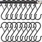 16 Pack Heavy Duty S Hooks by Waitkey