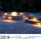 LEONLITE 8-Pack Premium Series 5CCT 12 Inch Hardscape Lighting Low Voltage LED - Image 3