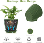 5 Inch Planter Pots, 6 Pack Indoor Planters, Small Flower Pots - Image 4