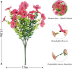 AGIRL 16 Bundles Artificial Flowers - Image 2