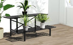 Zhongma 2 Tier Sturdy Metal Plant Stand Heavy Duty Plant Holder - Image 2