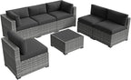 Aoxun Patio Furniture Sets, 7-Piece Outdoor Patio Furniture - Image 7