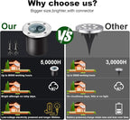 4 Pack 3w 12v Low Voltage In-ground Lights LED Landscape Light Waterproof IP67 - Image 3