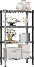 1000 lbs 4 Tier Shelf Metal Storage Shelves Wire Rack Closet Organizers - Image 8