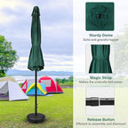 Simple Deluxe 9' Patio Umbrella Outdoor Table Market Yard Umbrella - Image 6