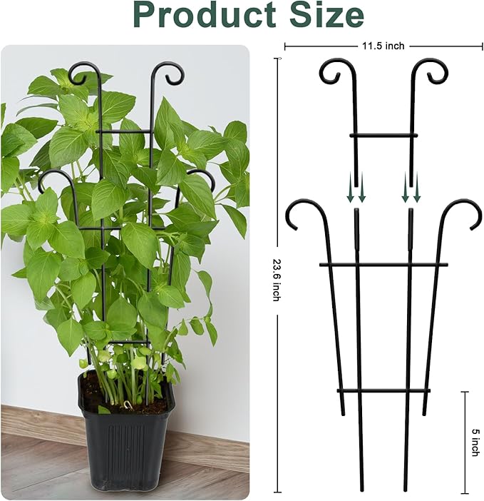 Coomin 23in Taller Plant Trellis - Image 3