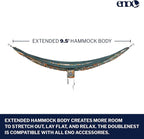 ENO, Eagles Nest Outfitters DoubleNest Lightweight Camping Hammock, 1 to 2 - Image 2