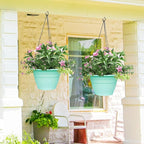 Plant Pots Set of 5, 6.4" Depth Plant Planters - Image 6
