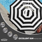 Tempera Patio Market Outdoor Table Umbrella - Image 3