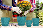 4/4.5/5/5.5/6/6.5/7 Inch Plant Pots, 7 Pack Flower Pots - Image 6