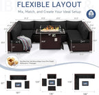 NICESOUL Modern Large Patio Furniture Set - Image 4