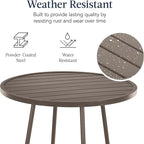 Best Choice Products 3-Piece Patio Dining Set, Bar Height, Outdoor Bistro Set - Image 5