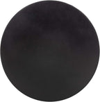 Safavieh Outdoor Athena Black Modern Concrete Round Accent Table - Image 7