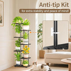 LASZOLA 6 Tier Plant Stand Indoors Outdoors - Image 5