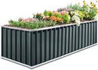 KING BIRD Galvanized Raised Garden Bed by KINGBIRD