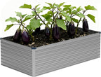 Vengarus 6x3x2FT Galvanized Raised Garden Bed Kit, Deep Root Planter Box by Vengarus