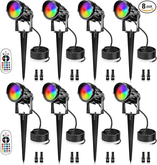 12W RGBW Color Changing Landscape Lights by LemonBest