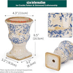 Sungmor Small Ceramic Urn Planter - Image 3